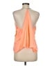 Venus 100% Polyester Orange Sleeveless Blouse Size M - photo 2