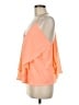 Venus 100% Polyester Orange Sleeveless Blouse Size M - photo 5