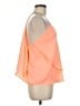 Venus 100% Polyester Orange Sleeveless Blouse Size M - photo 4