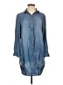 Westbound 100% Lyocell Blue Long Sleeve Button-Down Shirt Size S (petite) - photo 1