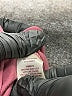 Feathers Color Block Burgundy Jumpsuit Size L - photo 5