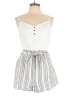 J for Justify Stripes White Romper Size L - photo 1