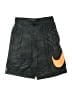 Nike 100% Polyester Graphic Gray Athletic Shorts Size M (kids) - photo 1
