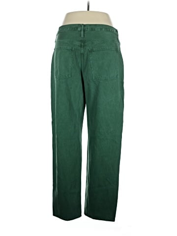 Madewell Baggy Straight Jeans: Garment-Dyed Edition (view 2)