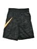Nike 100% Polyester Graphic Gray Athletic Shorts Size M (kids) - photo 2
