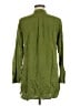 Soft Surroundings Green 3/4 Sleeve Button-Down Shirt Size M - photo 2