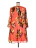 Spense 100% Polyester Tropical Orange Casual Dress Size 18 - photo 2