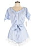 Haute Monde Blue Romper Size L - photo 1