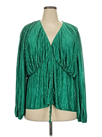 City Chic Long Sleeve Blouse (view 1)