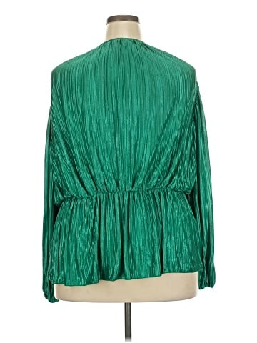 City Chic Long Sleeve Blouse (view 2)