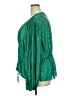 City Chic 100% Polyester Green Long Sleeve Blouse Size 20 Plus (L) - photo 5