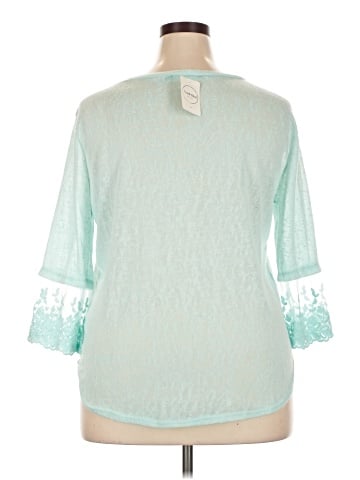 Chris & Carol 3/4 Sleeve Top (view 2)