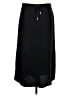 Madewell 100% Polyester Solid Black Casual Skirt Size 8 - photo 1