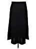 Madewell 100% Polyester Solid Black Casual Skirt Size 8 - photo 2