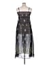 Ramy Brook 100% Polyester Gray Casual Dress Size L - photo 2