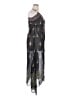 Ramy Brook 100% Polyester Gray Casual Dress Size L - photo 4
