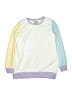 Lands' End Color Block White Sweatshirt Size M (youth) - photo 1