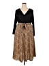 BLOOMCHIC Brown Casual Dress Size 18 - 20 - photo 1