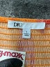 DR2 Orange Short Sleeve Blouse Size L - photo 7