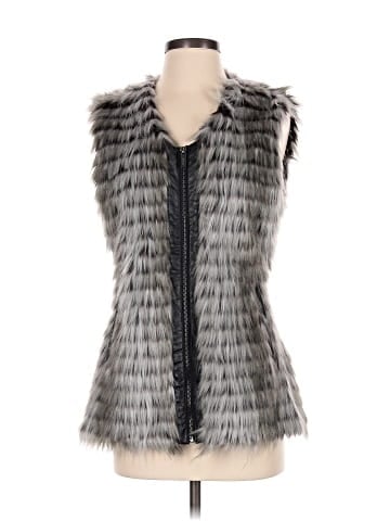 IMAN Faux Fur Vest (view 1)