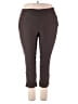 Tribal Solid Brown Active Pants Size 20 - photo 1