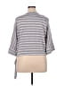 Lucky Brand Gray Short Sleeve Blouse Size XL - photo 2
