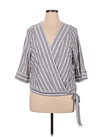 Lucky Brand Short Sleeve Blouse (view 1)