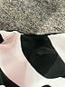 Rose + Olive Chevron-herringbone Silver 3/4 Sleeve Button-Down Shirt Size 1X - photo 8