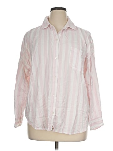 Victoria's Secret Long Sleeve Button-Down Shirt (view 1)