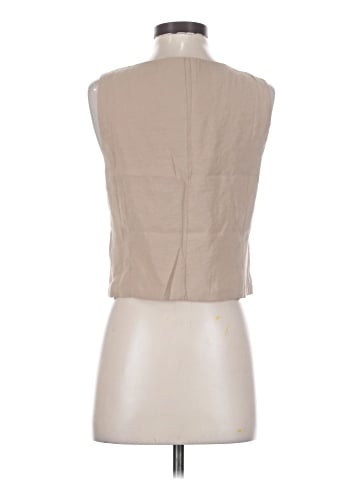 Madewell Katrina Crop Vest Top in Softdrape (view 2)