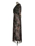 DR2 100% Polyester Paisley Black Cocktail Dress Size L - photo 5