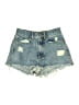 BDG 100% Baumwolle Blue Denim Shorts Size 24 waist - photo 1