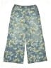 Gap Kids 100% Cotton Floral Multi Color Green Jeans Size 12 - 13 - photo 1