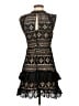 Francesca's 100% Polyester Black Cocktail Dress Size S - photo 2
