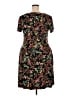 North Style Paisley Black Casual Dress Size 18 - photo 2