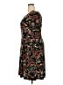 North Style Paisley Black Casual Dress Size 18 - photo 5