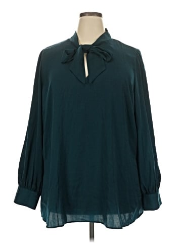 City Chic 3/4 Sleeve Blouse (view 1)