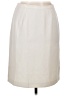 Metrostyle 100% Polyester Solid Ivory Formal Skirt Size 10 - photo 1