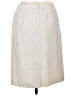 Metrostyle 100% Polyester Solid Ivory Formal Skirt Size 10 - photo 2