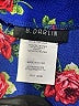 B. Darlin Floral Blue Cocktail Dress Size 15 - 16 - photo 7