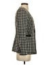 Express Houndstooth Ivory Blazer Size 4 - photo 4