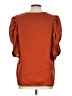 Joseph Ribkoff Orange Short Sleeve Blouse Size 10 - photo 2