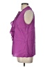 Etcetera Purple Sleeveless Blouse Size 12 - photo 5