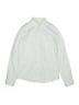 Gucci 100% Cotton Solid Blue Long Sleeve Button-Down Shirt Size 12 - photo 1