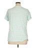 Kim Rogers 100% Cotton Teal Short Sleeve Top Size 1X - photo 2