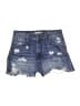 Rewash 100% Cotton Blue Denim Shorts Size 7 - photo 1