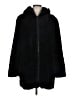 Gallery Black Faux Fur Jacket Size L - photo 1