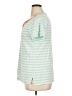 Kim Rogers 100% Cotton Teal Short Sleeve Top Size 1X - photo 5