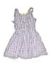 Crewcuts Checkered-gingham Purple Dress Size 7 - photo 1