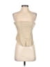 Mars The Label Tan Sleeveless Blouse Size 8 - photo 1